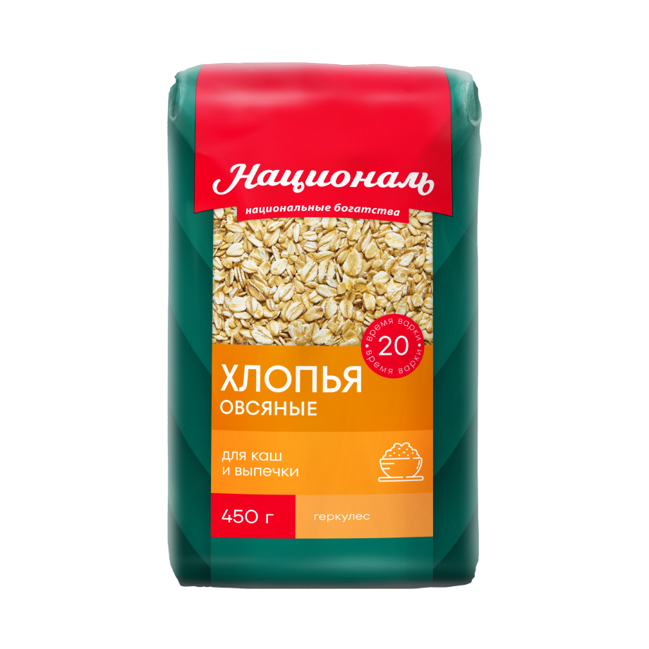 Хлопья овсяные Геркулес